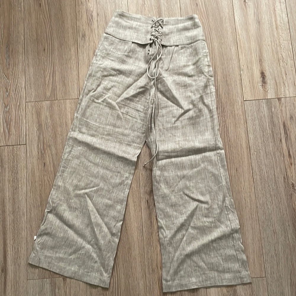 Reformation linen pants